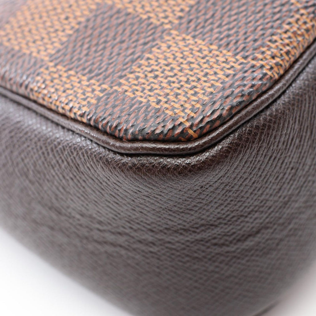 Louis Vuitton Trousse Makeup Canvas Leather Handbag — view 8
