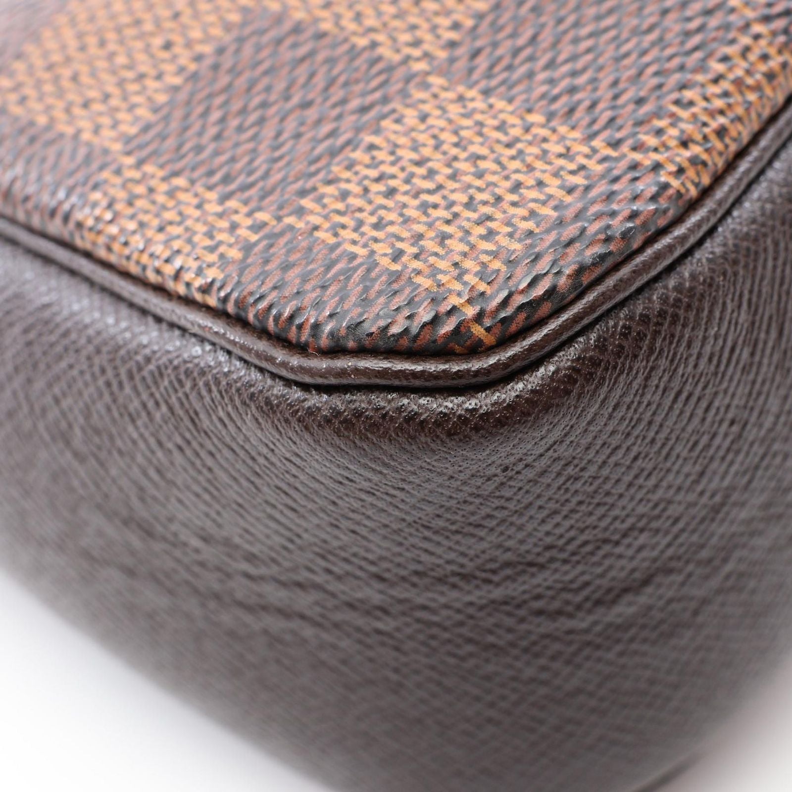 Louis Vuitton Trousse Makeup Canvas Leather Handbag — view 8
