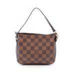 Louis Vuitton Trousse Makeup Canvas Leather Handbag