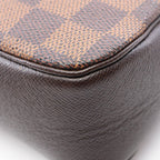 Louis Vuitton Trousse Makeup Canvas Leather Handbag — view 7
