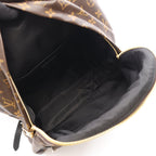 Louis Vuitton Backpack Palm Spring MM Canvas Leather — view 3