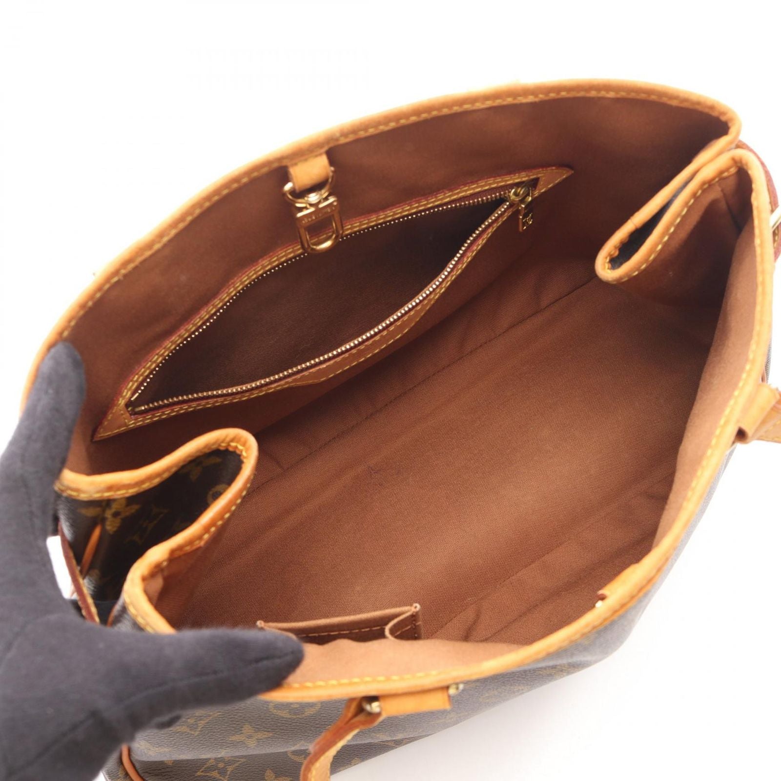 Louis Vuitton Shoulder Bag Batignolles Oriental Canvas Leather — view 3