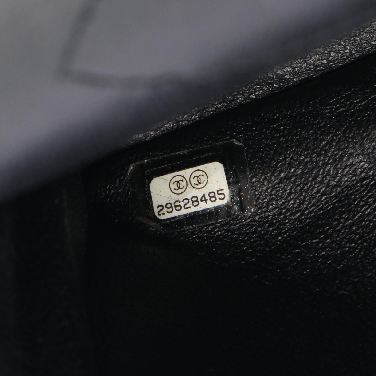 Chanel Shoulder Bag 2.55 Quilted Mademoiselle Chain Black Silver Leather Double — view 5