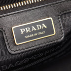 Prada Re Edition 2-Way Black Nylon Saffiano Leather Tote Bag — view 4