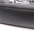 Prada Re Edition 2-Way Black Nylon Saffiano Leather Tote Bag — view 5
