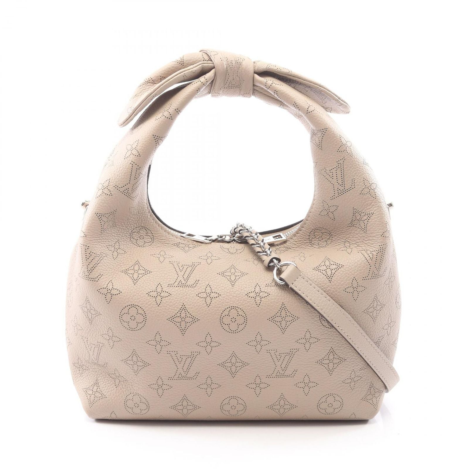 Louis Vuitton Why Knot PM Mahina Gare 2-Way Leather Handbag