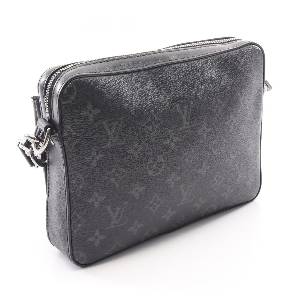 Louis Vuitton Shoulder Bag Trio Messenger Monogram Eclipse Canvas Leather — view 2