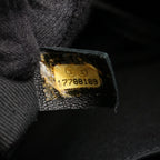 Chanel Tote Bag Paris Biarritz Navy Black Nylon Leather — view 5