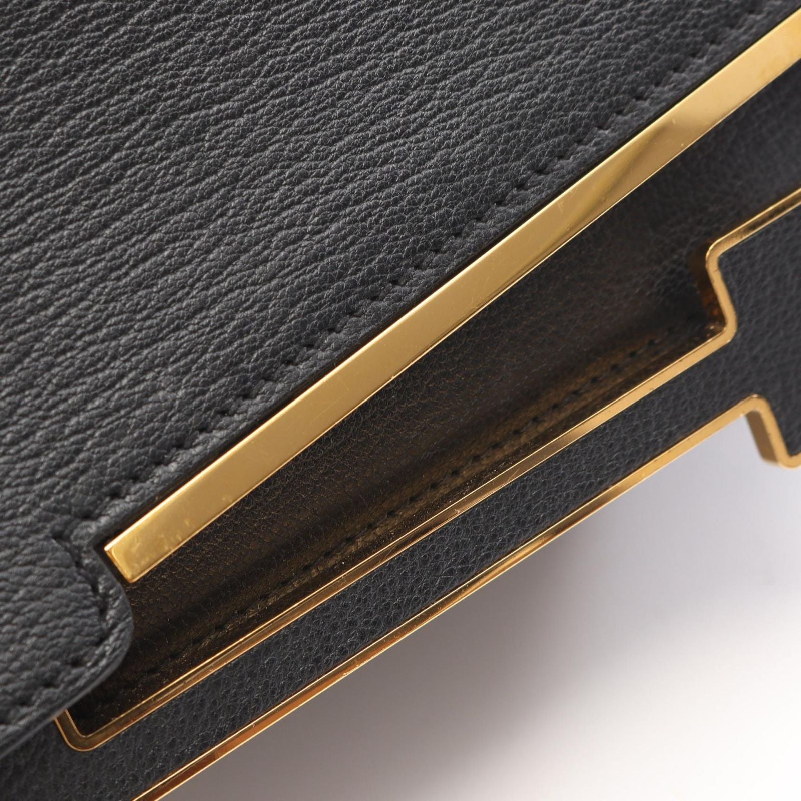 Hermes Shoulder Bag Geta Black — view 8