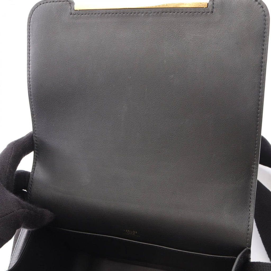 Hermes Shoulder Bag Geta Black — view 6