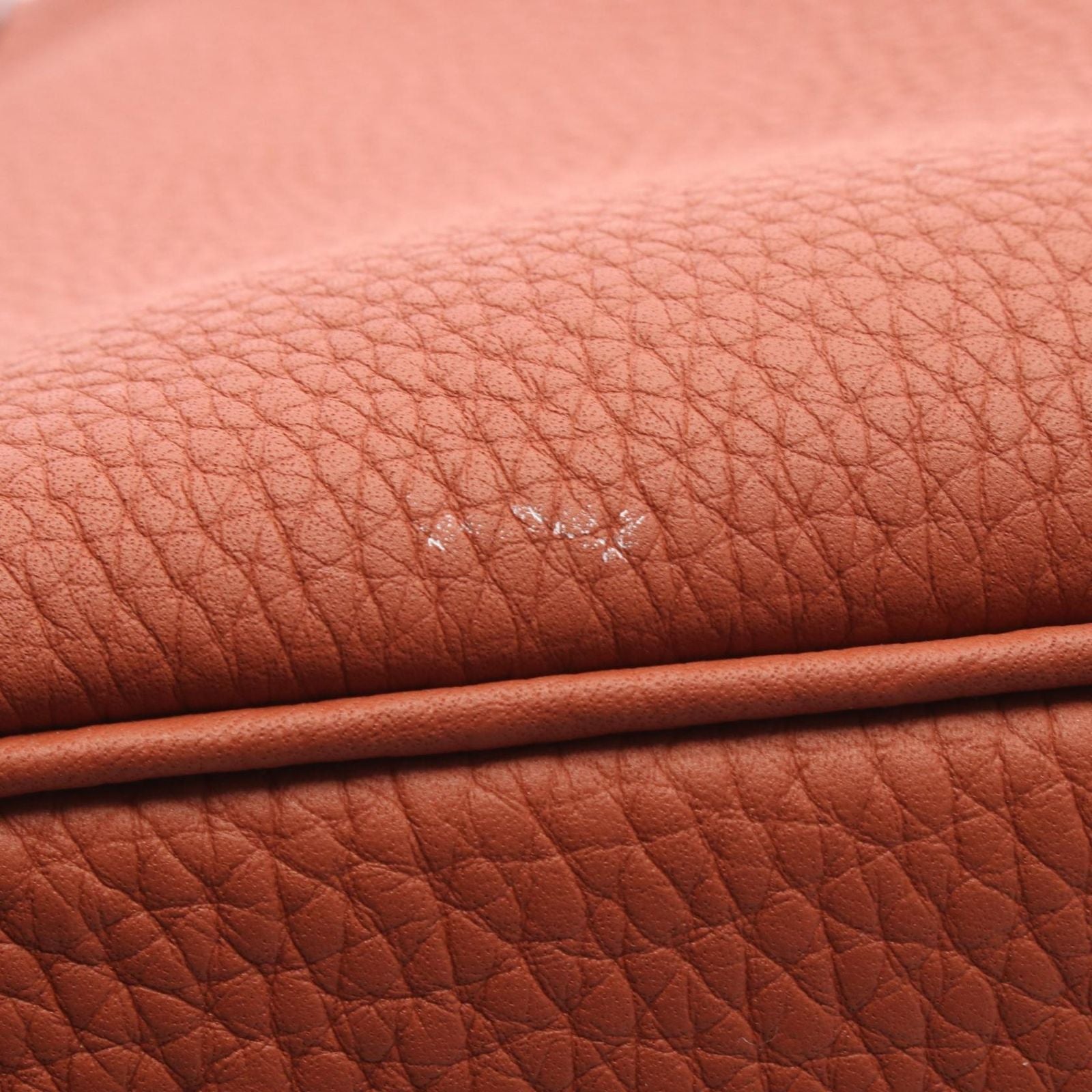 Hermes Picotin Lock PM Kazak Orange Cuible Gold Leather Handbag — view 6