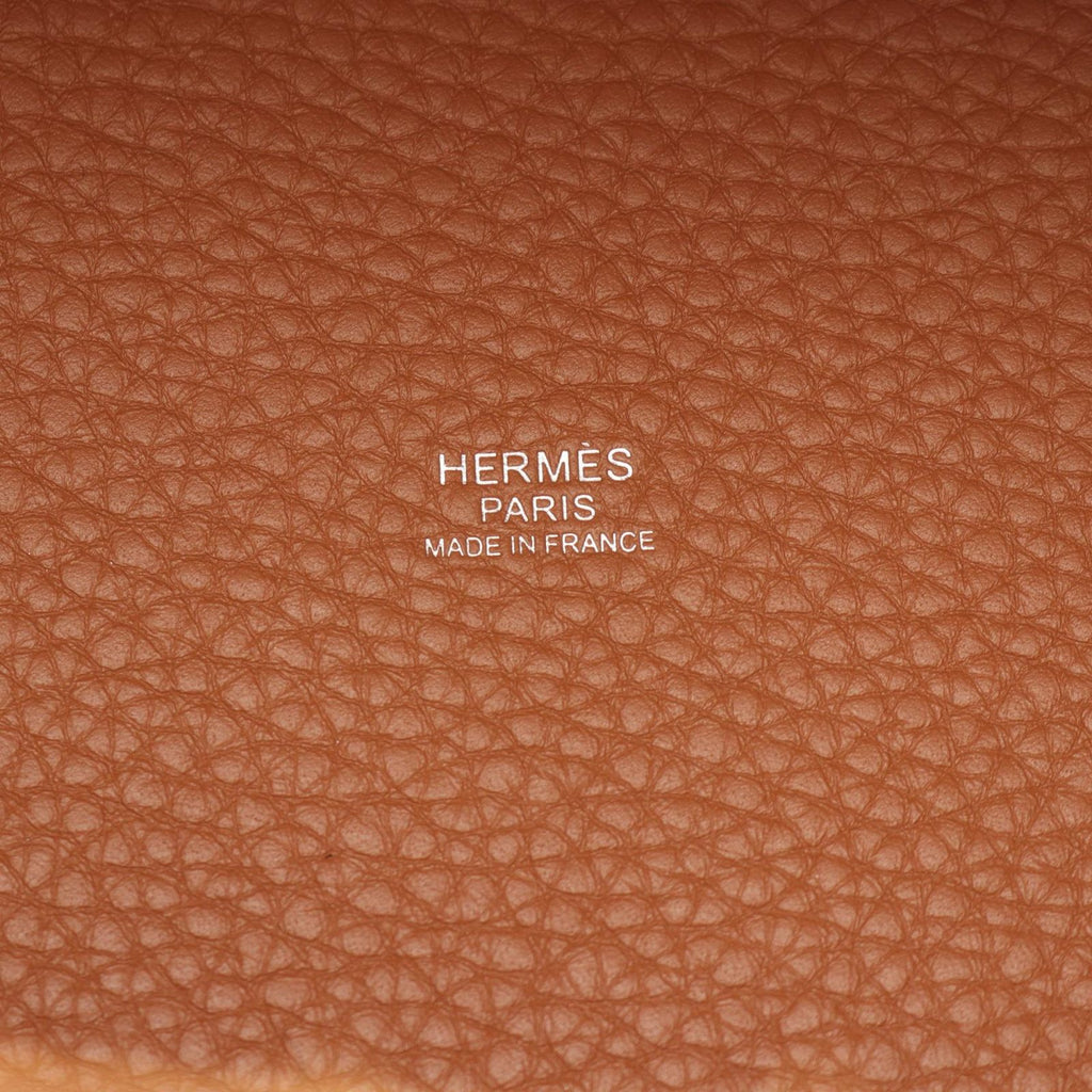 Hermes Picotin Lock PM Gold Handbag — view 4