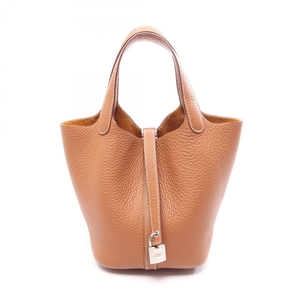 Hermes Picotin Lock PM Gold Handbag