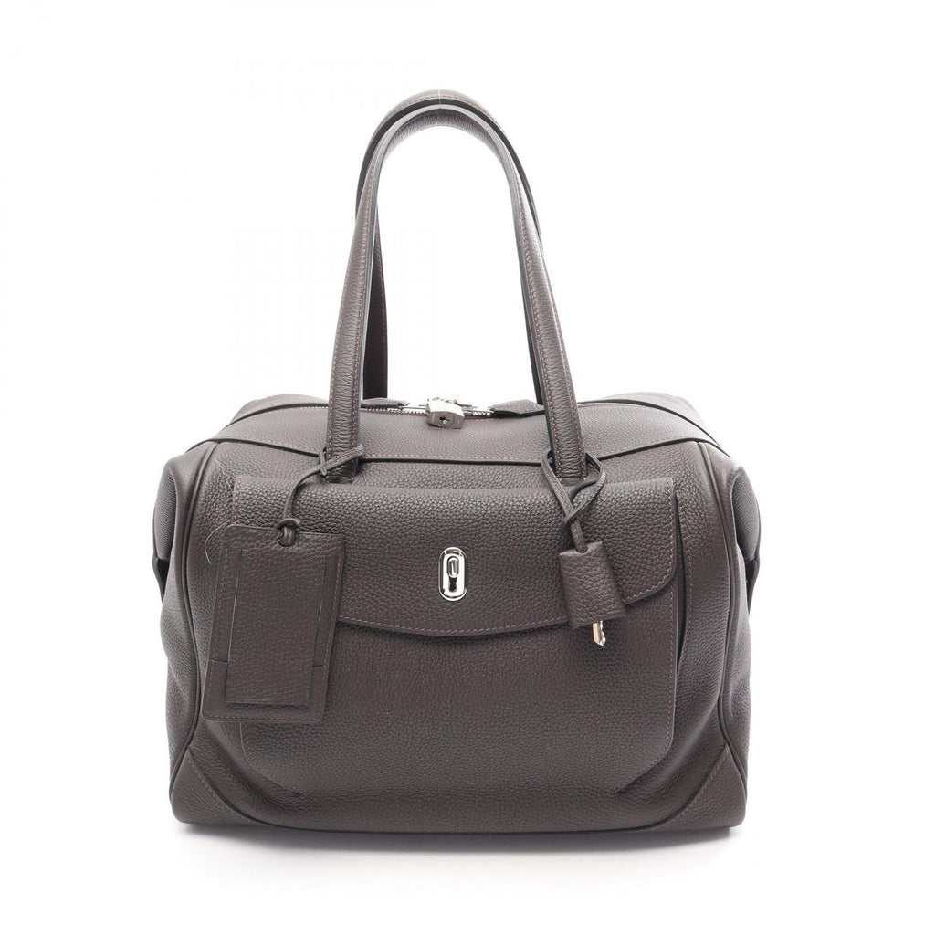 Hermes Boston Bag Macassar Leather