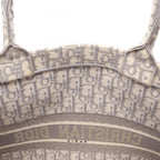 Dior Tote Bag Book Large Oblique Gray White — view 7