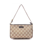 Gucci Handbag GG Canvas Beige Brown Accessory Sally Pouch