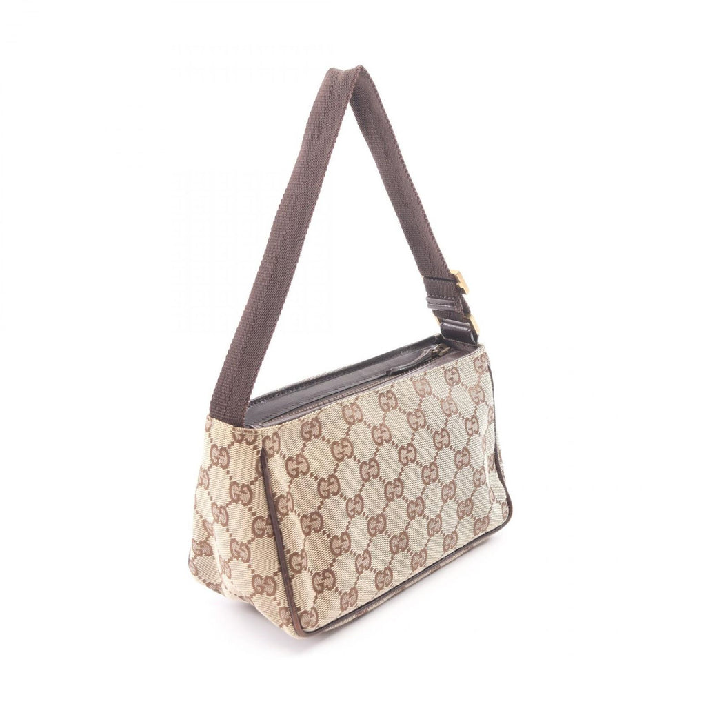 Gucci Handbag GG Canvas Beige Brown Accessory Sally Pouch — view 2