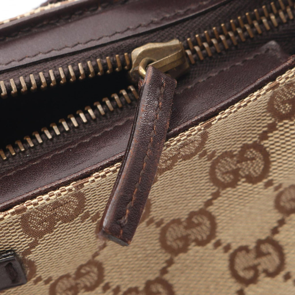 Gucci Handbag GG Canvas Beige Brown Accessory Sally Pouch — view 5
