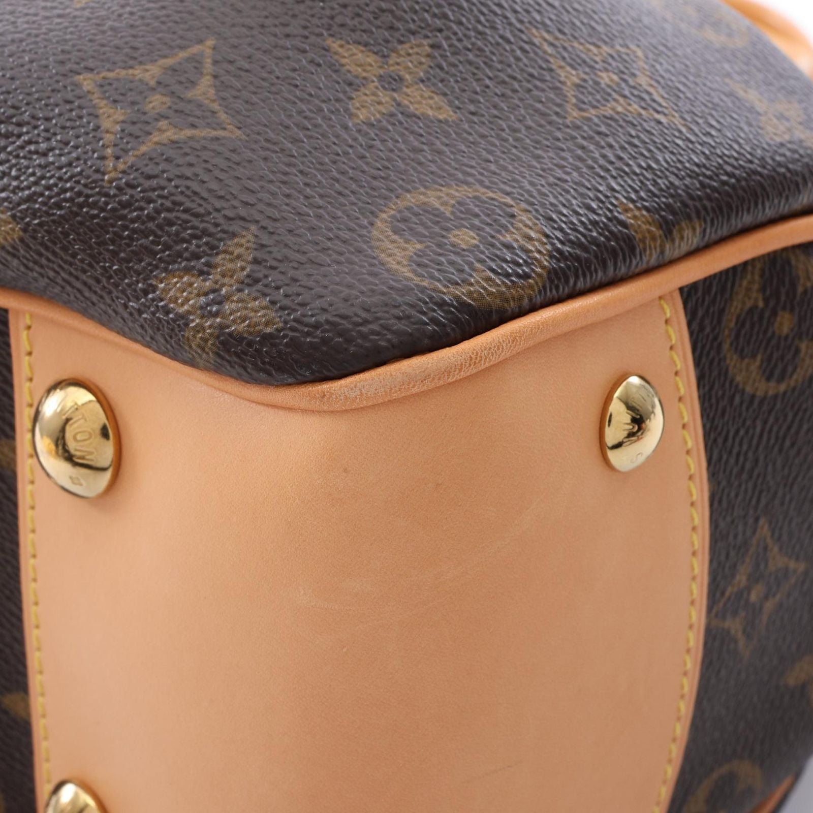 Louis Vuitton Boetie PM Monogram Canvas Leather Handbag — view 8