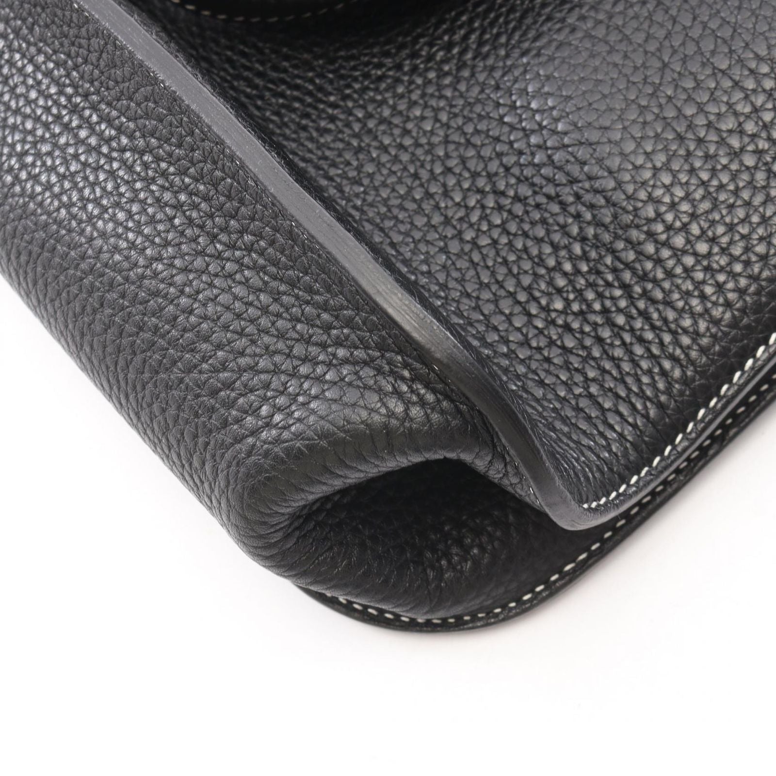 Hermes Halzan 31 2-Way Black Shoulder Bag — view 6