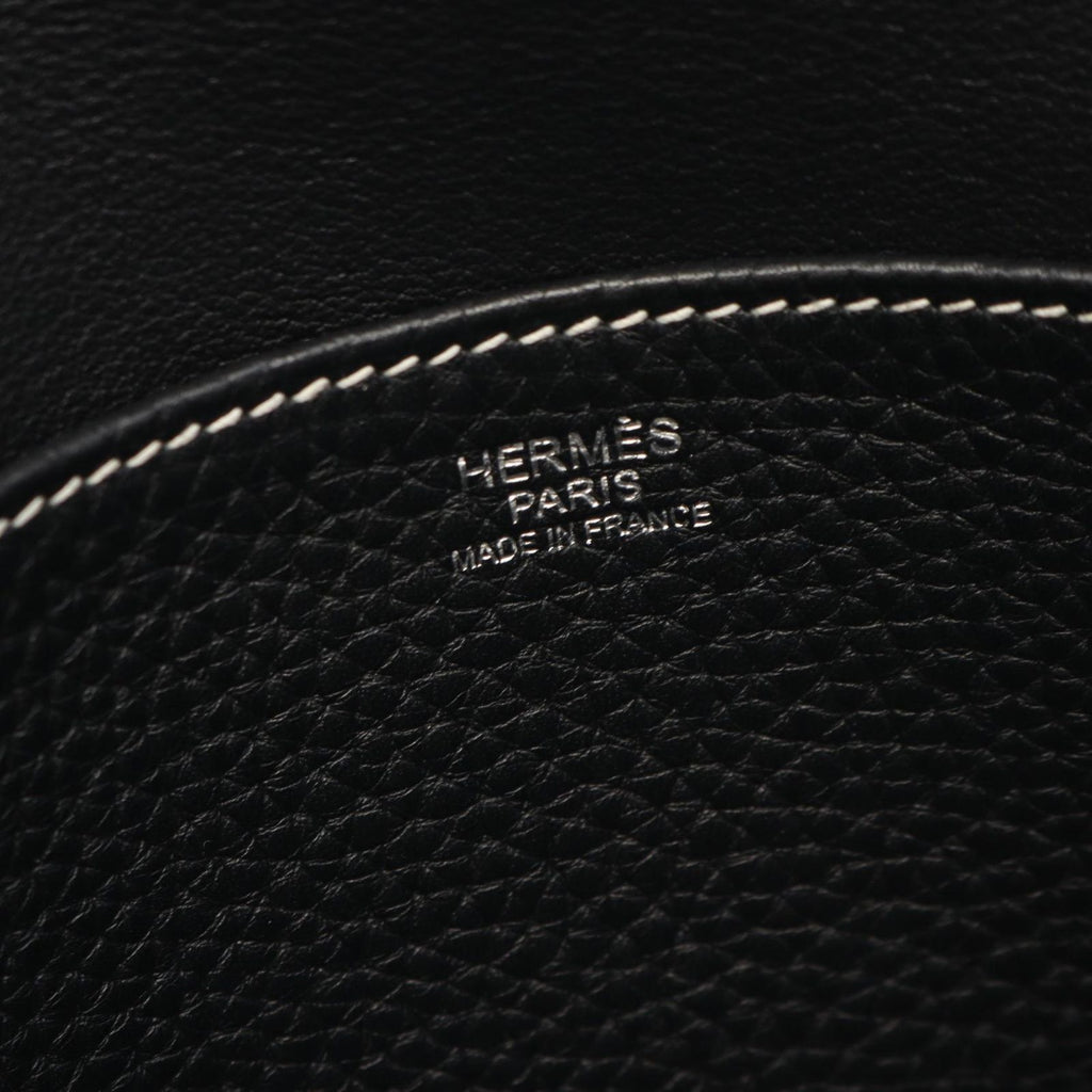 Hermes Halzan 31 2-Way Black Shoulder Bag — view 4
