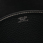 Hermes Halzan 31 2-Way Black Shoulder Bag — view 4