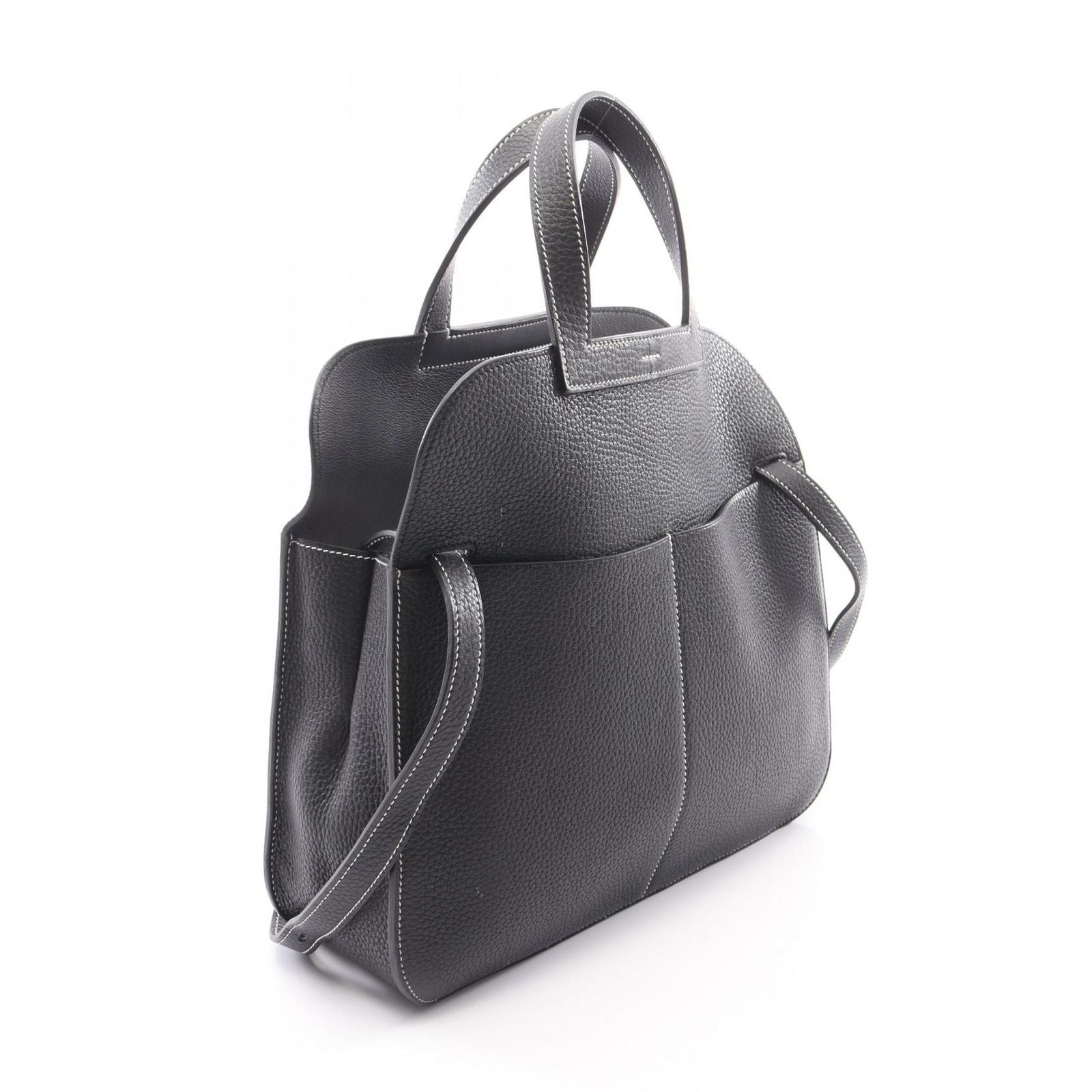 Hermes Halzan 31 2-Way Black Shoulder Bag — view 2