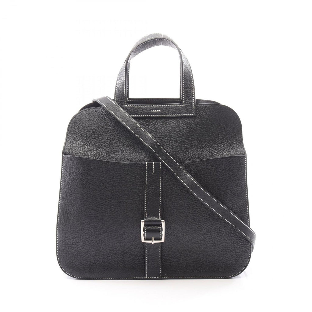 Hermes Halzan 31 2-Way Black Shoulder Bag