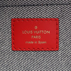 Louis Vuitton Backpack Palm Spring Mini Blue Denim Canvas — view 4