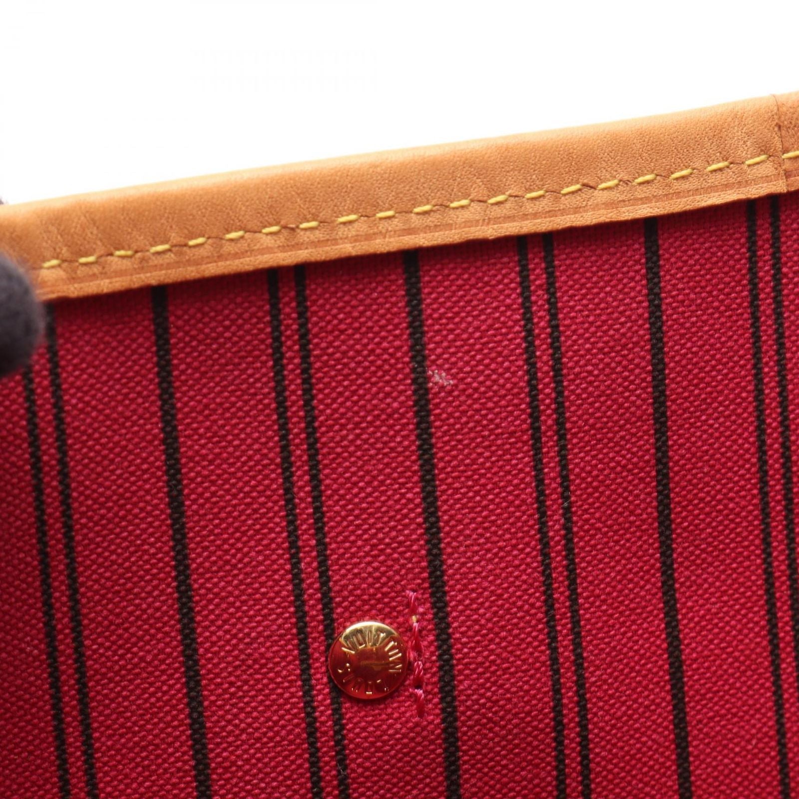 Louis Vuitton Tote Bag Neverfull MM Monogram Pivoine Canvas Leather — view 5