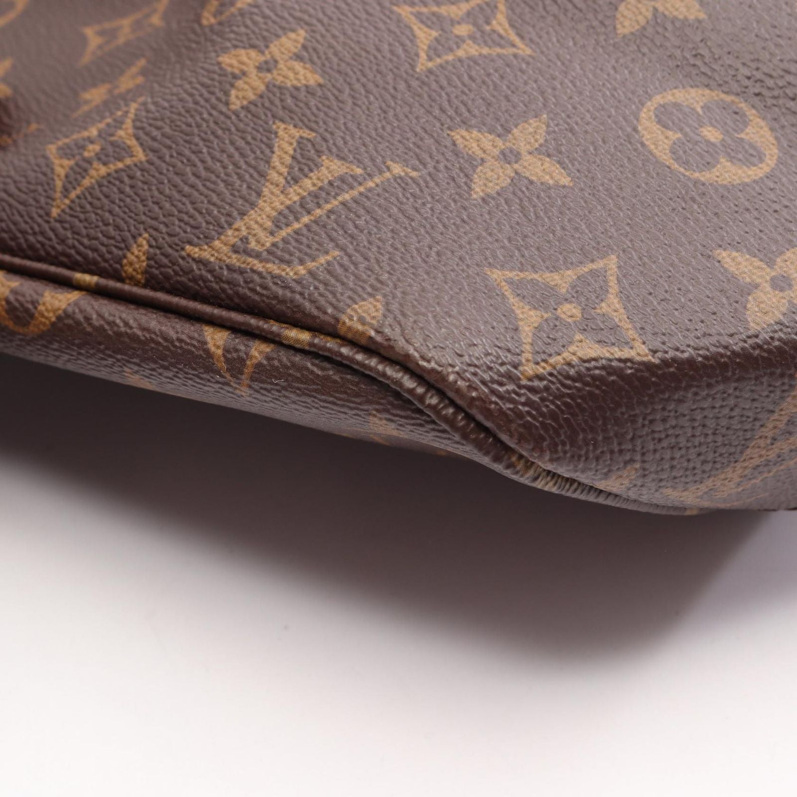 Louis Vuitton Tote Bag Neverfull MM Monogram Pivoine Canvas Leather — view 8