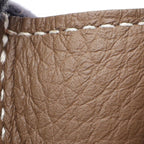 Hermes Halzan 25 2-Way Etoupe Leather Shoulder Bag — view 5