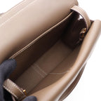 Hermes Halzan 25 2-Way Etoupe Leather Shoulder Bag — view 3