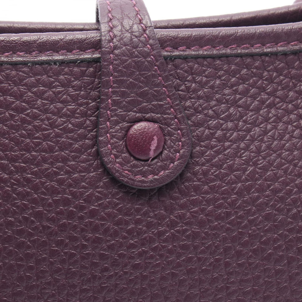 Hermes Shoulder Bag Evelyne TPM Cassis Leather Amazon — view 6