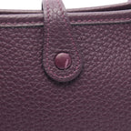Hermes Shoulder Bag Evelyne TPM Cassis Leather Amazon — view 6