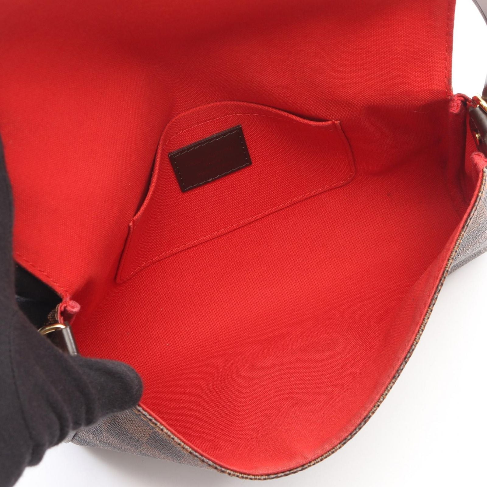 Louis Vuitton Handbag Favorite MM 2-Way Canvas Leather Crossbody — view 3