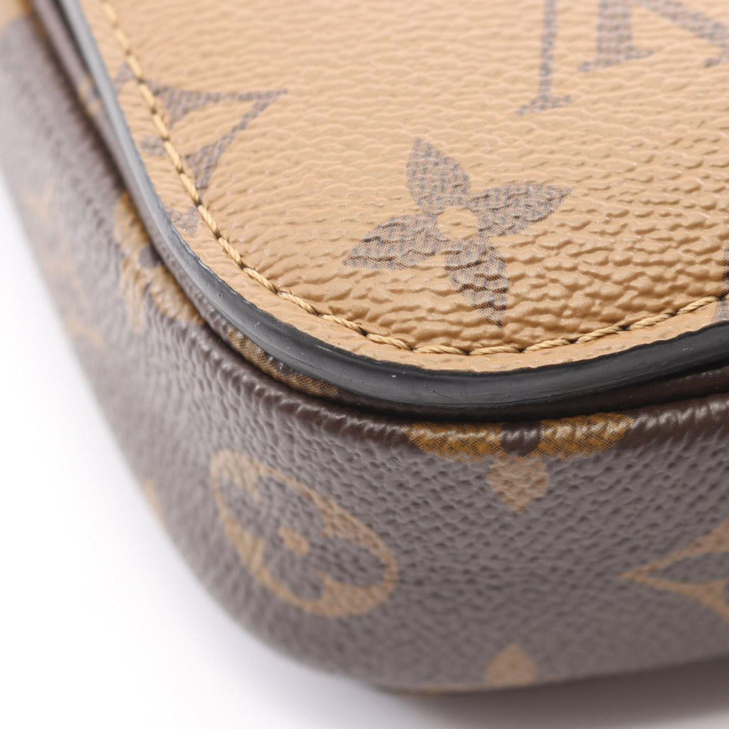 Louis Vuitton Pochette Metis MM 2-Way Canvas Leather Handbag — view 8