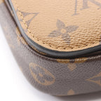 Louis Vuitton Pochette Metis MM 2-Way Canvas Leather Handbag — view 8