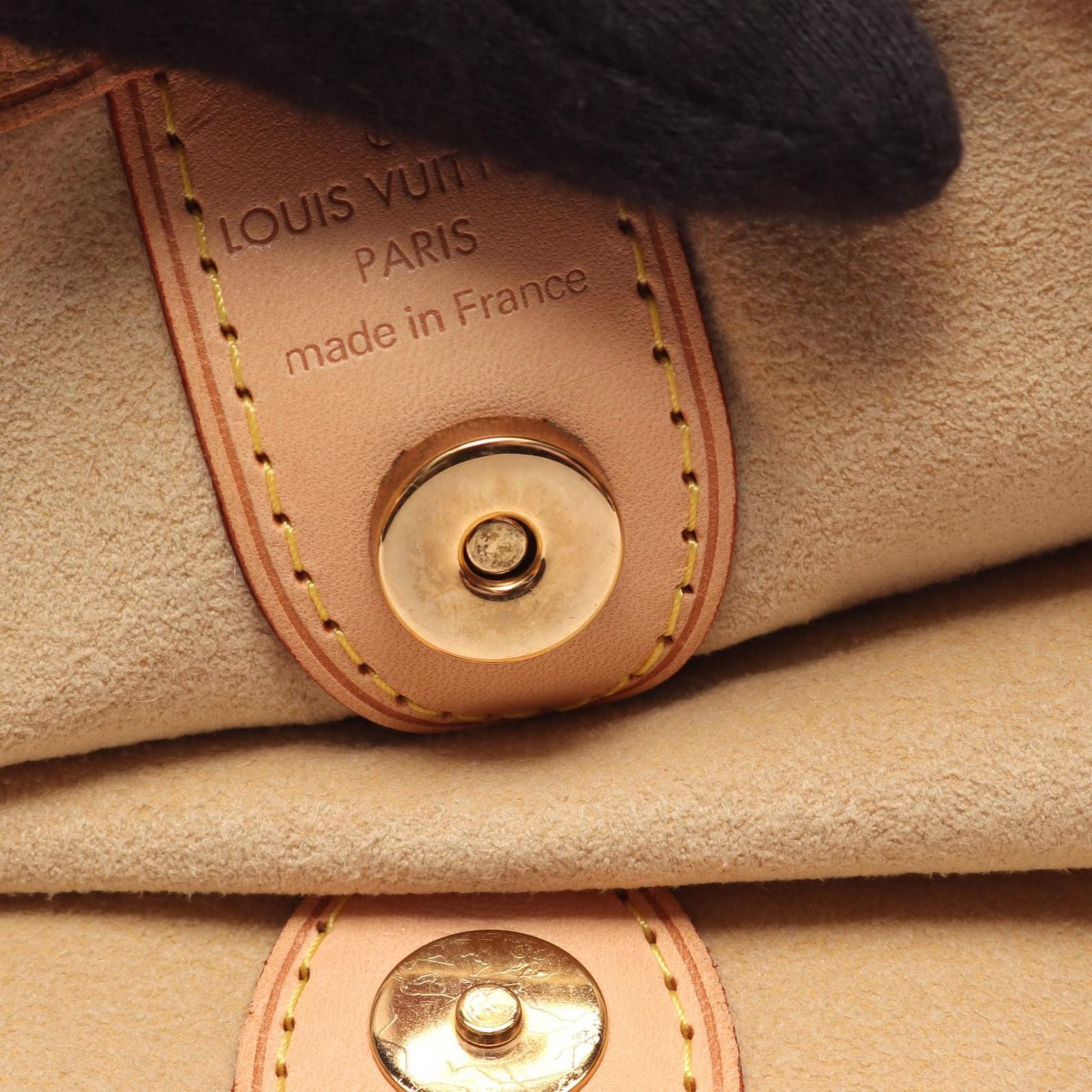 Louis Vuitton Shoulder Bag Galleria PM Canvas Leather — view 6
