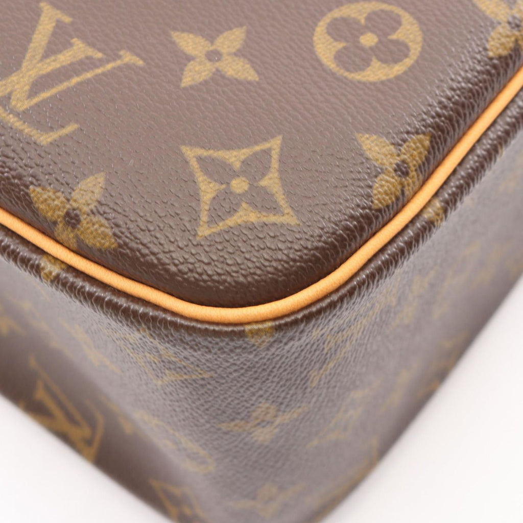 Louis Vuitton Shoulder Bag Cite GM Canvas Leather — view 8
