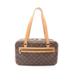 Louis Vuitton Shoulder Bag Cite GM Canvas Leather