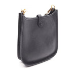 Hermes Shoulder Bag Evelyne Amazon TPM Black Leather — view 2