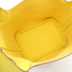 Hermes Picotin Lock PM Lime Leather Handbag — view 3