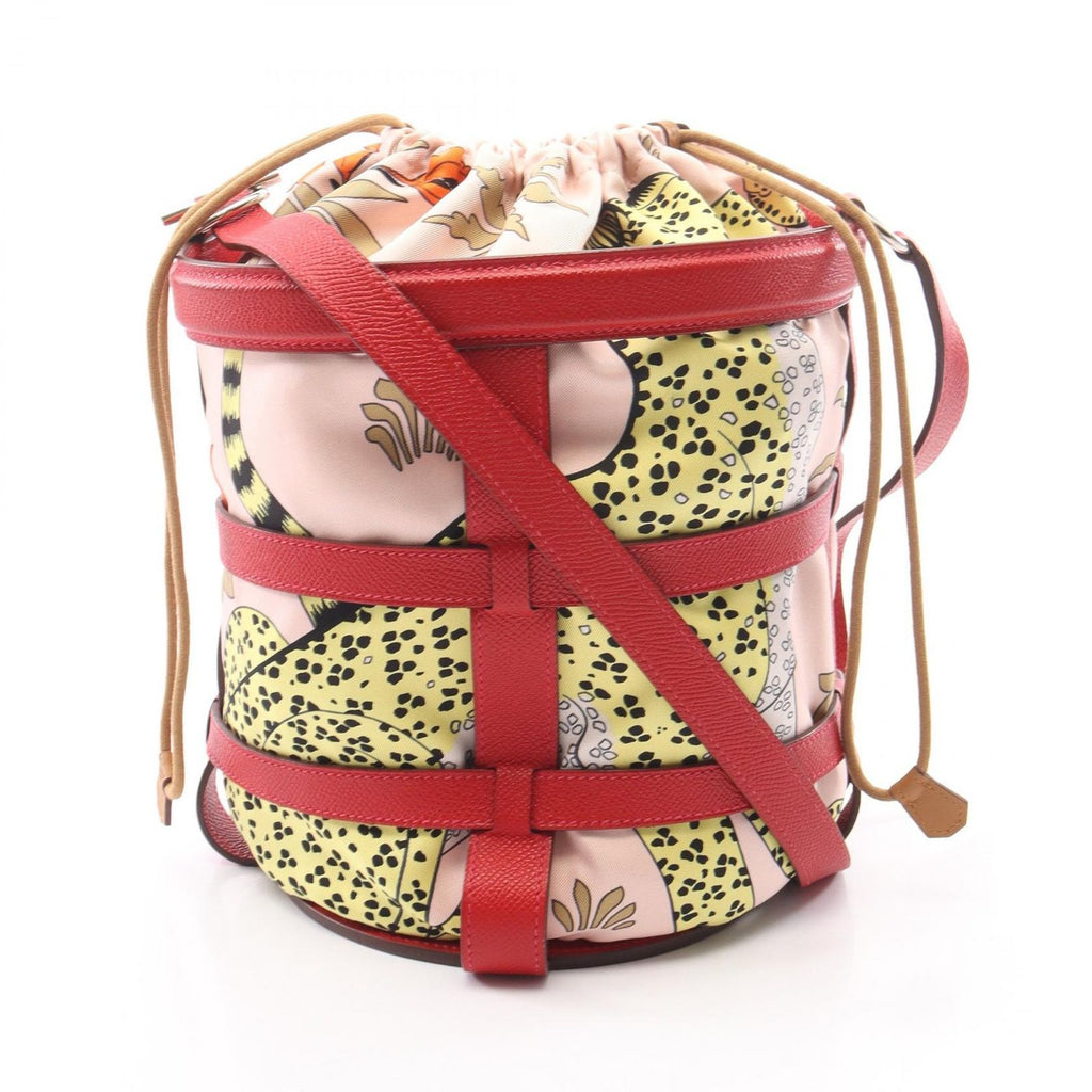 Hermes Shoulder Bag Musardine Rouge Cazac Rose Eglant Silk Eglantine