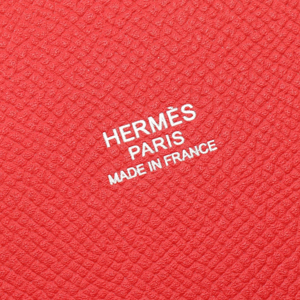 Hermes Shoulder Bag Musardine Rouge Cazac Rose Eglant Silk Eglantine — view 4