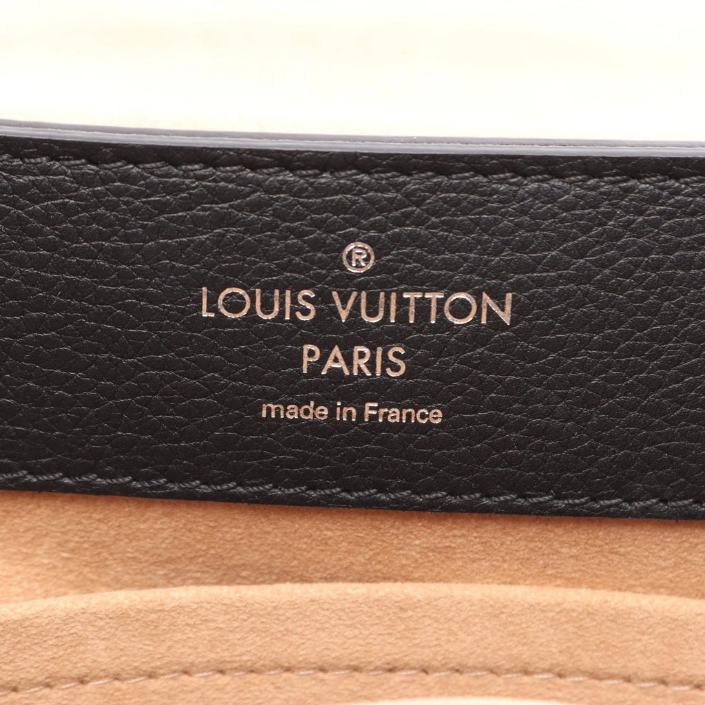 Louis Vuitton Lockme Ever BB 2-Way Noir Leather Handbag — view 4