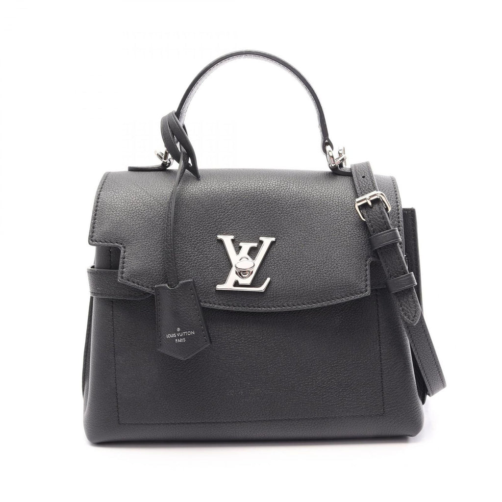 Louis Vuitton Lockme Ever BB 2-Way Noir Leather Handbag