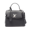 Louis Vuitton Lockme Ever BB 2-Way Noir Leather Handbag