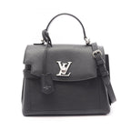 Louis Vuitton Lockme Ever BB 2-Way Noir Leather Handbag