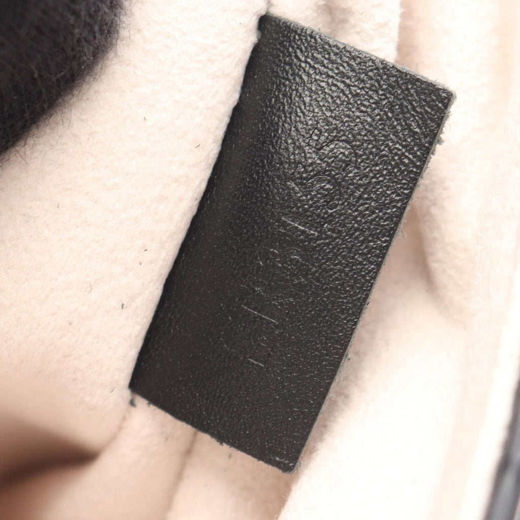 Louis Vuitton Shoulder Bag Twist MM White Black Leather — view 5
